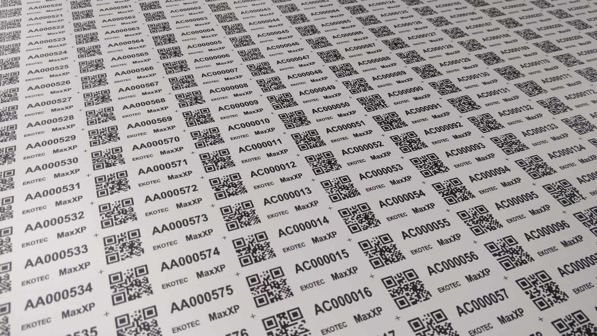 Asset Code Label Metal Asset Labels & Tags | QR Codes, Barcodes, Custom Text – Online ...